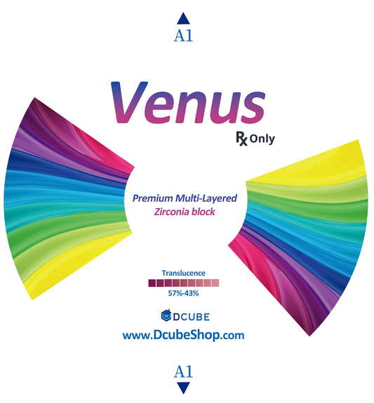 Venus : Multilayer Zirconia Blocks